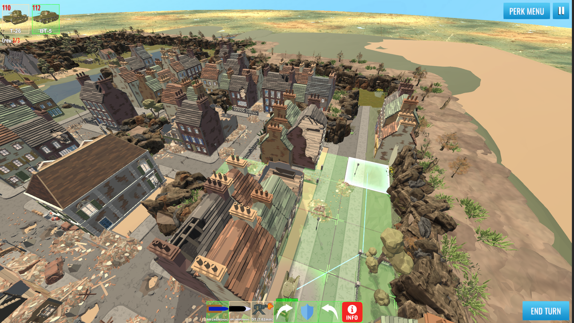 Battle Pulse Destroyed City